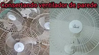 Consertando ventiladores de parede delta Premium 60cm 