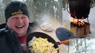 ГОТОВИМ ЕДУ НА БРИКЕТАХ часть 2