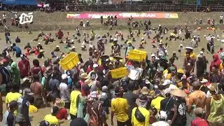 Ribuan Warga Kecamatan Soko Ikuti Acara Gogo Lele Bareng Bupati Tuban