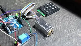 Arduino Keypad 4X3 Password Door Lock System - Tutorial