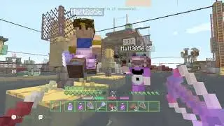 A lets play of all the Minecraft mini games Battle Tumble Glide