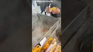 Corn🌽 roasting 🔥||street food corn roasting 😍#corn #satisfying #shorts