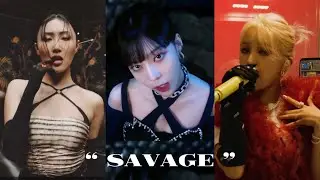 K-POP songs with “SAVAGE”