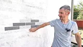 Теперь стена фасада заиграла красками!
