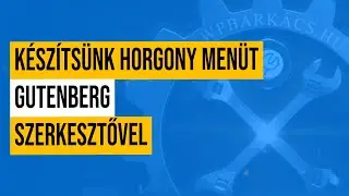 Készítsünk horgony menüt a 