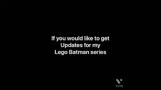 Lego Batman Updates