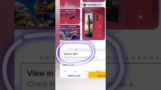 #shorts 👍🧐 Flipkart New Feature object view in 360 degree 360°