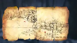 Assassin's Creed Rogue  Templar Maps |  Location 515, - 206