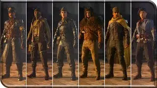 How To Unlock All 6 SECRET HIDDEN Characters In WW2 Zombies (Hidden Challenge Guide / Tutorial)