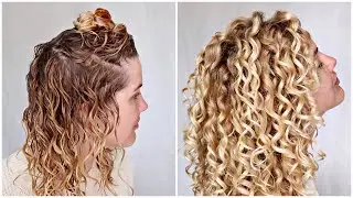 MY ONE STYLING PRODUCT CURLY HAIR ROUTINE 2021 for Defined & Bouncy 3 B Curls | Beginner friendly