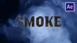 Create Smoke Text With Element 3D in After Effects