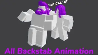 Roblox TC2 - All backstab animation in Typical Colors 2