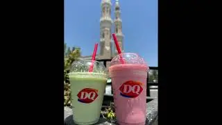 Share the refreshing drinks | Misty Freeze | @DairyQueenBahrain | Happy Taste Good!. 😋