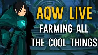 AQW LIVE - Farming Some Random Stuff???