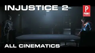 Injustice 2 - All Story Cinematics, Batman and Superman Endings