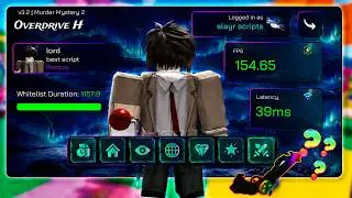 OVERDRIVE HUB FREE | BEST MM2 SCRIPT (KEYLESS) 