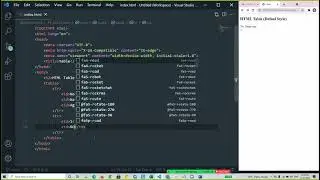 Image and table tag in HTML