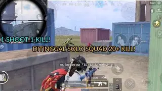 BALIK PUBG MOBILE LAGI!  DITINGGAL SOLO SQUAD AUTO CLUTCH! - PUBG MOBILE INDONESIA