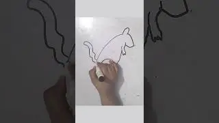 6 into mouse #drawing #draw #shorts