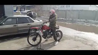 Кроссовый CZ 250 ожил