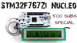 STM32F767 500 SUBS SPECIAL 4x40 Character LCD