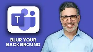 NEW! How to Blur Background in Microsoft Teams (2025) 🎥 | Focus on Yourself in Meetings
