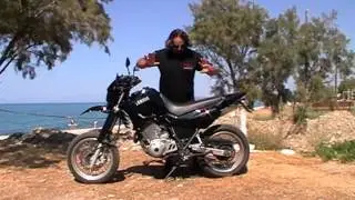 YAMAHA XT 600E. KOKKINA FEGARIA TEST