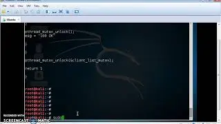 Topic function in an IRC chat server.