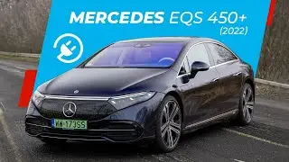 Mercedes EQS 450+ - Do S Klasy mu jeszcze daleko | Test OTOMOTO TV