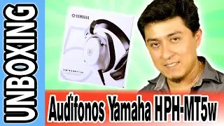 Audífonos Yamaha HPH-MT5w Unboxing #AdánRamírez