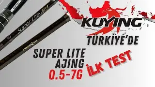 KUYING Türkiye'de: Super Lite Ajing 7g İlk Test
