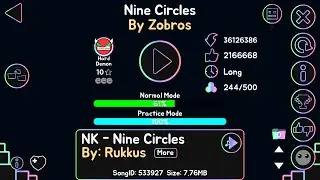 Пытаюсь пройти хоть какой то хард демон в гд | Geometry Dash (REQ = ON)