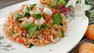 5-Star Chef's Standard Seafood Fried Rice Recipe