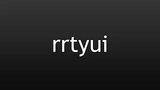 osu! - rrtyui's None Movie
