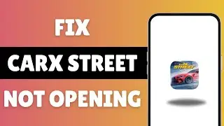 Fail - How To Fix CarX Street Not Opening | How To fix CarX Street Not Opening iOS CraX Street Not