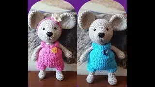 Мышка в комбинезоне  Часть 2/Mouse in overalls Part 2