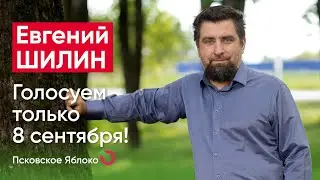 Евгений Шилин/ Голосуем только 8 сентября! / кандидаты Псковского «Яблока»