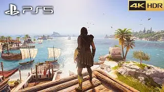 Assassin's Creed Odyssey (PS5) Ultra High Graphics Gameplay 4K HDR