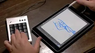 Traditional Animation - iPad Pro, Clipstudio Paint and a keypad controller