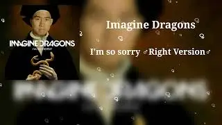 REMAKE | Imagine Dragons - I'm So Sorry ♂Right Version♂ | Gachi Remix