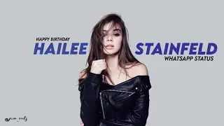 🤩 Hailee stainfeld 🤩 Birthday Special || Adi anjera manikku ||  WhatsApp status @join_Cutz