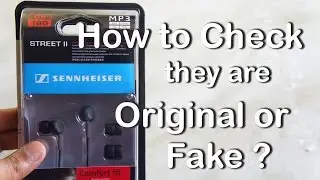 How to Check if Your Sennheiser is ORIGINAL ? Best Earphones Under 750/- Sennheiser CX180 - Review