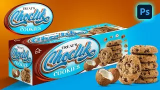 Designing a Custom Cookies Box - Step by Step Photoshop Tutorial (For Beginners)