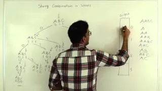 Combination of Characters in String (All subsets of characters)