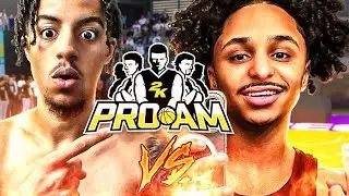 I PLAYED AGAINST CHEESEAHOLIC in 3v3 PRO AM on MY FLOOR SPACING SLASHER BUILD NBA 2K24!