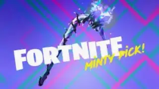 The NEW Minty Pickaxe From Fortnite