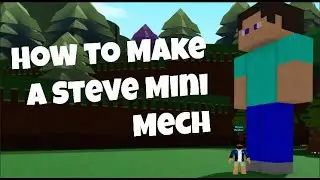 How to Build Steve (Minecraft) mech in Build a Boat for Treasure