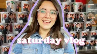 saturday vlog no. 2 🐰 jungkook cupsleeve, 2 baddies, sleepy day