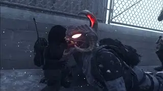 Warzone Execution .. Prone Position Santa's Right Hand Finishing Move