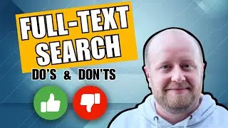 The Truth about Full  Text Indexes in SQL Server | 9 min Explainer with Expert, Rich Benner